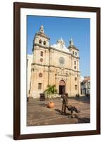 Church of San Pedro, UNESCO World Heritage Site, Cartagena, Colombia, South America-Michael Runkel-Framed Photographic Print