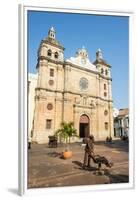 Church of San Pedro, UNESCO World Heritage Site, Cartagena, Colombia, South America-Michael Runkel-Framed Premium Photographic Print