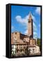 Church of Santa Anastasia - Verona Italy-Alberto SevenOnSeven-Framed Stretched Canvas