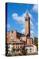 Church of Santa Anastasia - Verona Italy-Alberto SevenOnSeven-Stretched Canvas