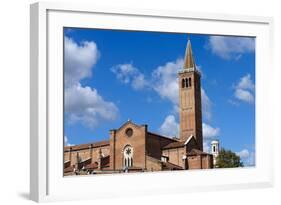 Church of Santa Anastasia - Verona Italy-Alberto SevenOnSeven-Framed Photographic Print