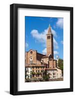 Church of Santa Anastasia - Verona Italy-Alberto SevenOnSeven-Framed Photographic Print