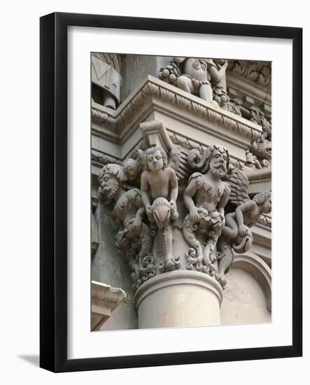 Church of Santa Croce in Lecce-Giovanni de' Medici-Framed Photographic Print