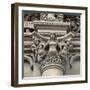 Church of Santa Croce, Sculpture of a Mermaid-Gabriele Riccardi,-Framed Art Print