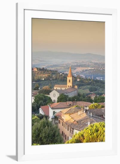 Church of Santa Giuliana at Dawn, Perugia, Umbria, Italy-Ian Trower-Framed Photographic Print