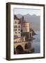 Church of Santa Maria Maddalena and Coast Road with Mountains-Eleanor Scriven-Framed Photographic Print