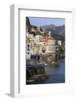 Church of Santa Maria Maddalena and Coast Road-Eleanor Scriven-Framed Photographic Print