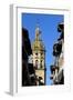 Church of Santiago El Mayor Bell Tower, Puente La Reina, Spain-David R. Frazier-Framed Photographic Print