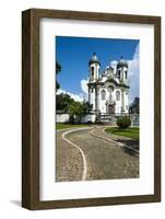 Church of Sao Francisco De Assis in Sao Joao Del Rei, Minas Gerais, Brazil, South America-Michael Runkel-Framed Photographic Print