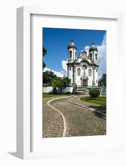 Church of Sao Francisco De Assis in Sao Joao Del Rei, Minas Gerais, Brazil, South America-Michael Runkel-Framed Photographic Print