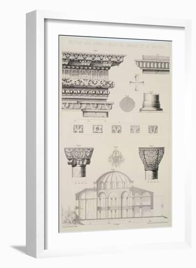 Church of Sergius and Bacchus, from 'Church Architecture of Constantinople'-D. Pulgher-Framed Giclee Print