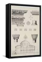 Church of Sergius and Bacchus, from 'Church Architecture of Constantinople'-D. Pulgher-Framed Stretched Canvas