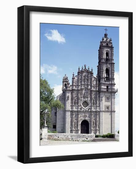 Church of Society of Jesus, Tepotzotlan, Mexico-null-Framed Giclee Print