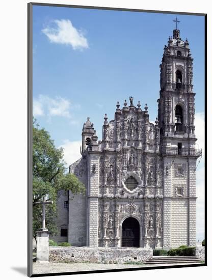 Church of Society of Jesus, Tepotzotlan, Mexico-null-Mounted Giclee Print