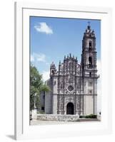 Church of Society of Jesus, Tepotzotlan, Mexico-null-Framed Giclee Print