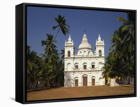 Church of St. Alex, Calangute, Goa, India-Short Michael-Framed Stretched Canvas