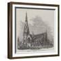 Church of St Andrew, Dublin, in Process of Erection-null-Framed Giclee Print