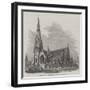 Church of St Andrew, Dublin, in Process of Erection-null-Framed Giclee Print