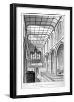 Church of St Andrew Undershaft, Leadenhall Street, London, C1837-John Le Keux-Framed Giclee Print