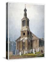 Church of St Anne, Dean Street, Soho, London, 1828-George Shepherd-Stretched Canvas