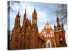 Church of St. Anne in Vilnius, Lithuania-Keren Su-Stretched Canvas
