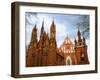 Church of St. Anne in Vilnius, Lithuania-Keren Su-Framed Photographic Print