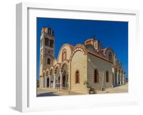 Church of St. Barbara in Paralimni, Cyprus-Chris Mouyiaris-Framed Photographic Print