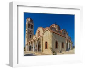 Church of St. Barbara in Paralimni, Cyprus-Chris Mouyiaris-Framed Photographic Print