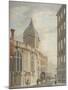 Church of St Benet Fink, Threadneedle Street, City of London, 1797-Thomas Malton II-Mounted Giclee Print