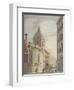 Church of St Benet Fink, Threadneedle Street, City of London, 1797-Thomas Malton II-Framed Giclee Print