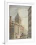Church of St Benet Fink, Threadneedle Street, City of London, 1797-Thomas Malton II-Framed Giclee Print