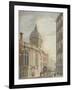 Church of St Benet Fink, Threadneedle Street, City of London, 1797-Thomas Malton II-Framed Giclee Print