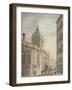 Church of St Benet Fink, Threadneedle Street, City of London, 1797-Thomas Malton II-Framed Giclee Print