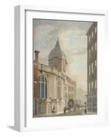 Church of St Benet Fink, Threadneedle Street, City of London, 1797-Thomas Malton II-Framed Giclee Print