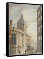Church of St Benet Fink, Threadneedle Street, City of London, 1797-Thomas Malton II-Framed Stretched Canvas