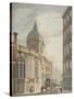 Church of St Benet Fink, Threadneedle Street, City of London, 1797-Thomas Malton II-Stretched Canvas