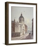 Church of St Benet Fink, Threadneedle Street, City of London, 1810-George Shepherd-Framed Giclee Print