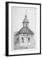 Church of St Benet Paul's Wharf, City of London, 1874-W Niven-Framed Giclee Print