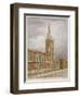 Church of St Botolph, Aldgate, City of London, 1806-Valentine Davis-Framed Giclee Print