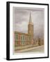 Church of St Botolph, Aldgate, City of London, 1806-Valentine Davis-Framed Giclee Print