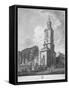 Church of St Botolph Without Bishopsgate, City of London, 1802-George Hawkins-Framed Stretched Canvas