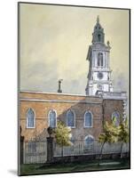 Church of St Botolph Without Bishopsgate, City of London, C1815-William Pearson-Mounted Giclee Print