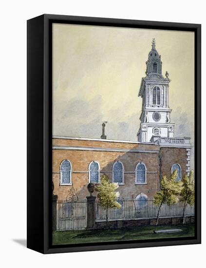 Church of St Botolph Without Bishopsgate, City of London, C1815-William Pearson-Framed Stretched Canvas