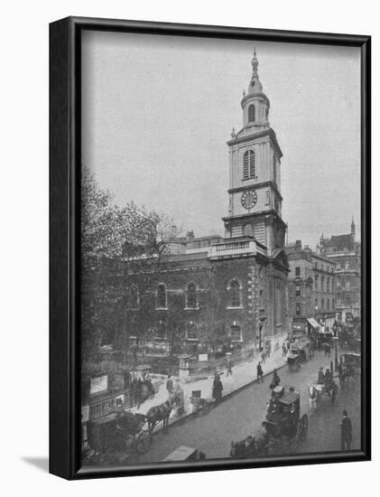 Church of St Botolph-without-Bishopsgate, City of London, c1890 (1911)-Pictorial Agency-Framed Photographic Print