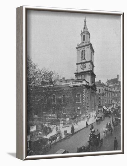 Church of St Botolph-without-Bishopsgate, City of London, c1890 (1911)-Pictorial Agency-Framed Photographic Print