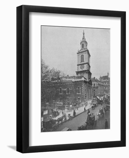 Church of St Botolph-without-Bishopsgate, City of London, c1890 (1911)-Pictorial Agency-Framed Photographic Print