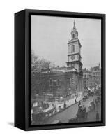 Church of St Botolph-without-Bishopsgate, City of London, c1890 (1911)-Pictorial Agency-Framed Stretched Canvas