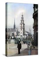 Church of St Clement Danes, London, C1930S-Spencer Arnold-Stretched Canvas