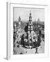 Church of St Clement Danes, the Strand and Fleet Street from Australia House, London, 1926-1927-McLeish-Framed Giclee Print