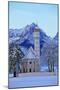 Church of St. Coloman and Tannheimer Alps near Schwangau, Allgau, Bavaria, Germany, Europe-Hans-Peter Merten-Mounted Photographic Print